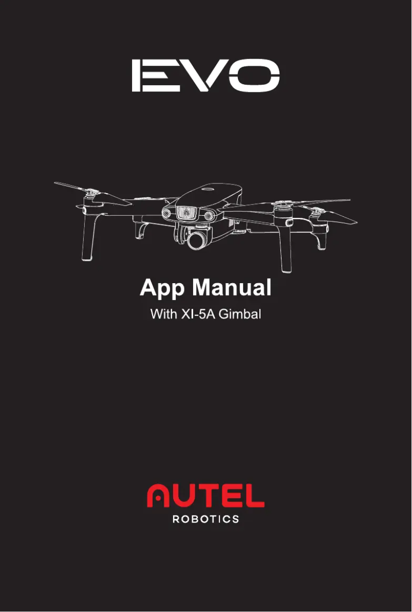 Page n°1 - Manuel utilisateur Autel EVO Explorer