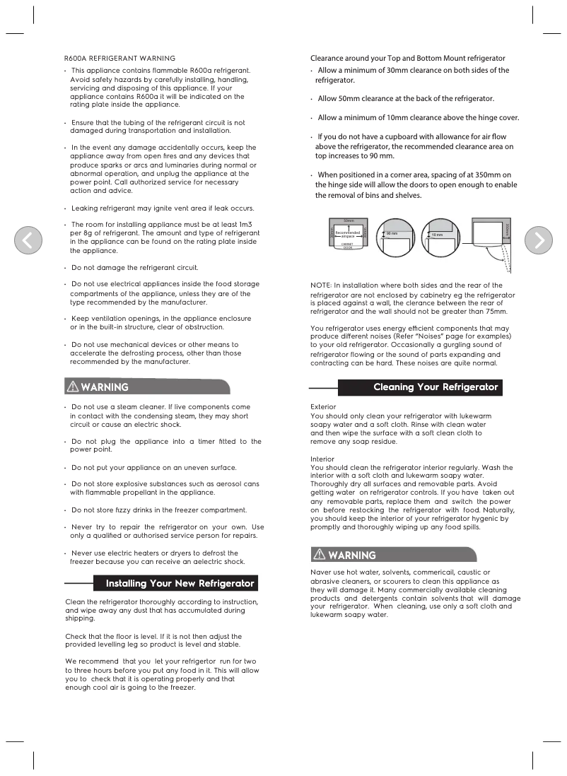 Page 1 de la notice Guide d'installation Electrolux ETB2502H-A