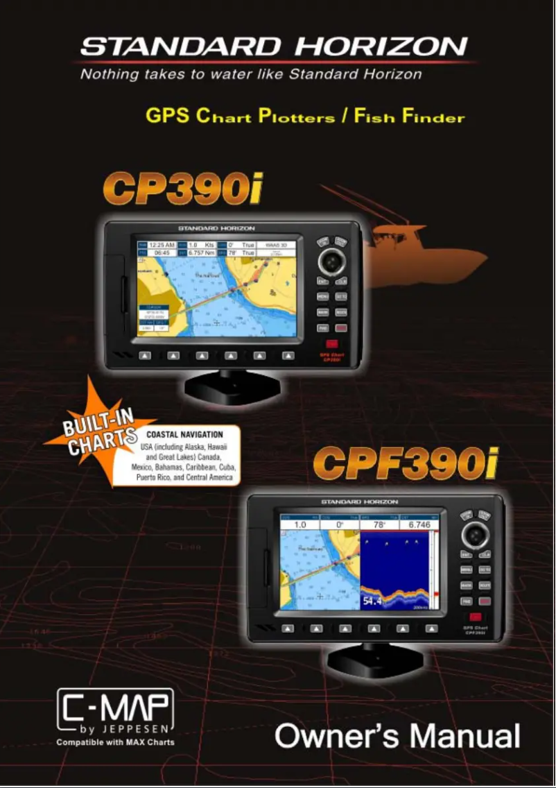Page n°1 - Manuel utilisateur Standard Horizon CP390i