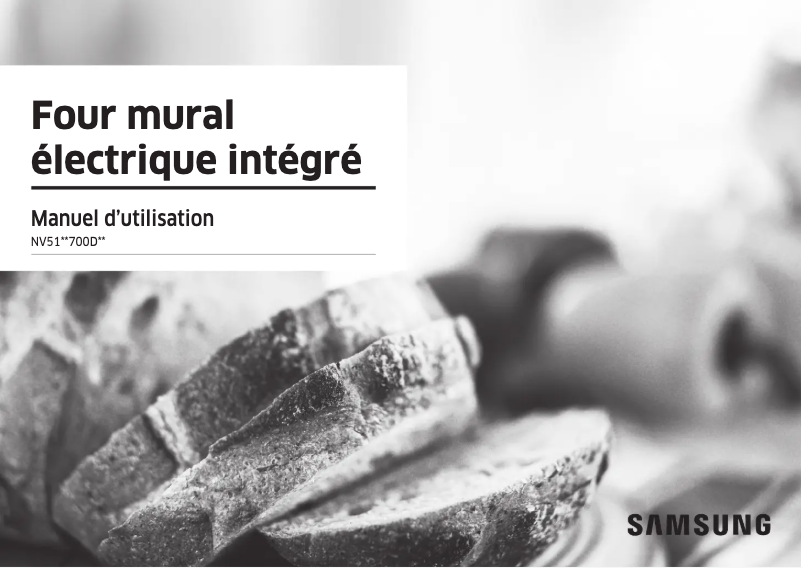 Image de la première page du manuel de l'appareil NV51CG700DSR