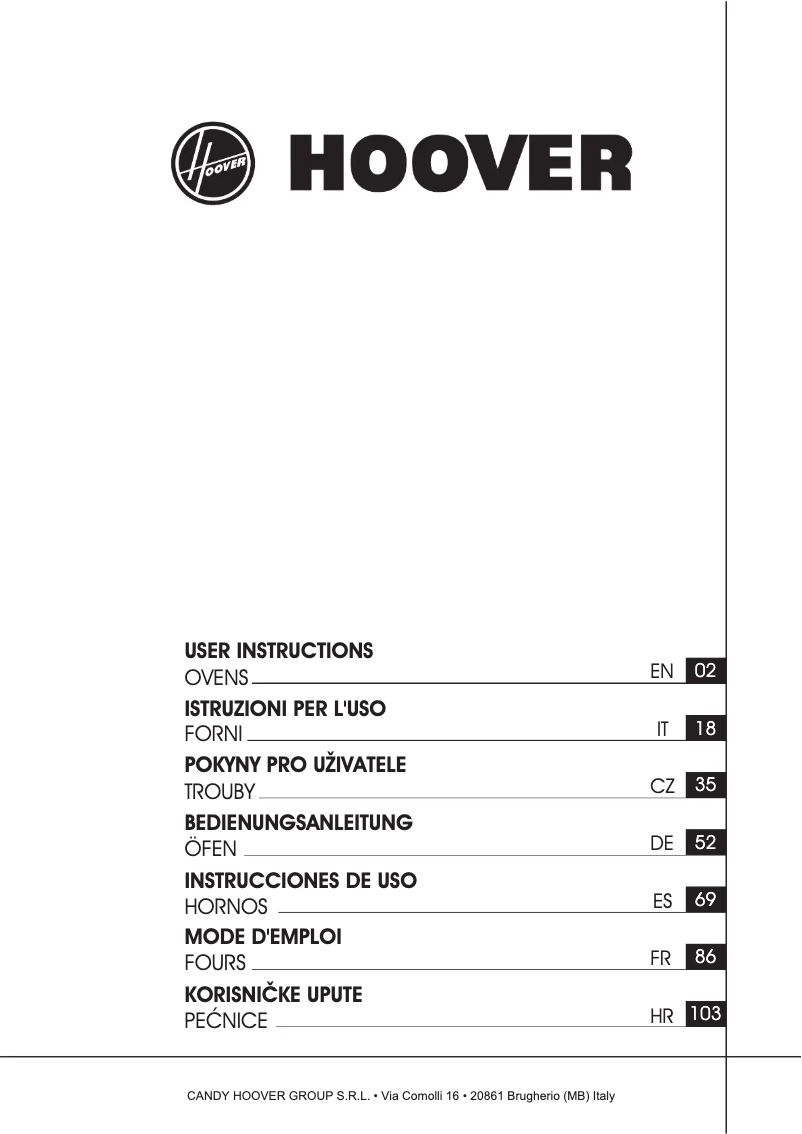 Page n°1 - Manuel utilisateur Hoover H-KEEPHEAT 700 PLUS
