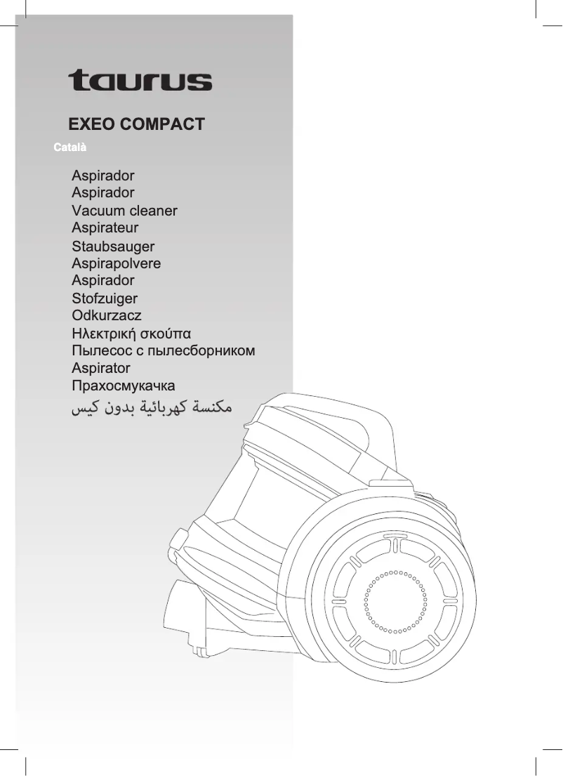 Image de la première page du manuel de l'appareil Exeo Compact