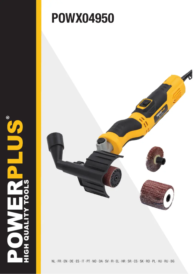 Image de la première page du manuel de l'appareil POWX04950