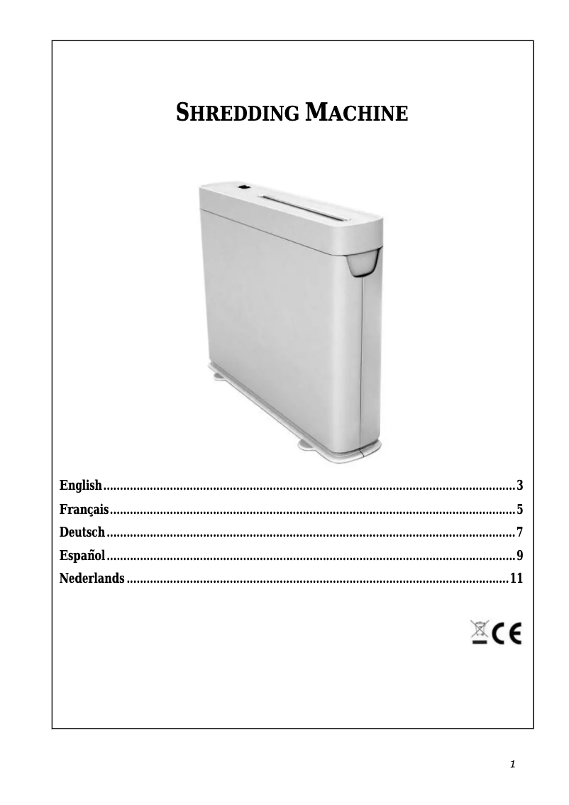 Page n°1 - Manuel utilisateur Pavo Slimmaster