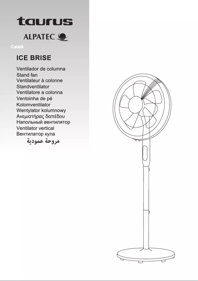 Page n°1 - Manuel utilisateur Taurus Ice Brise