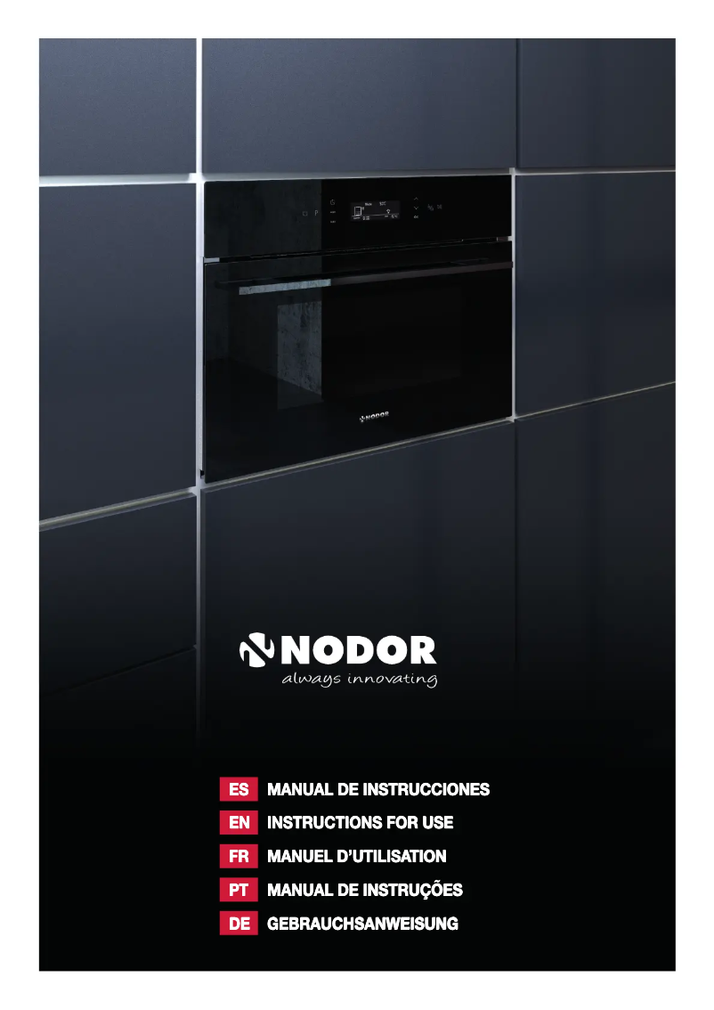 Page 1 de la notice Manuel utilisateur Nodor NorChef MW 4600 SS
