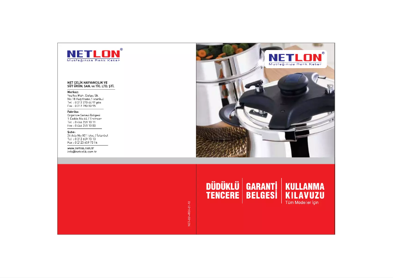 Imagen de la primera página del manual del dispositivo NET 319