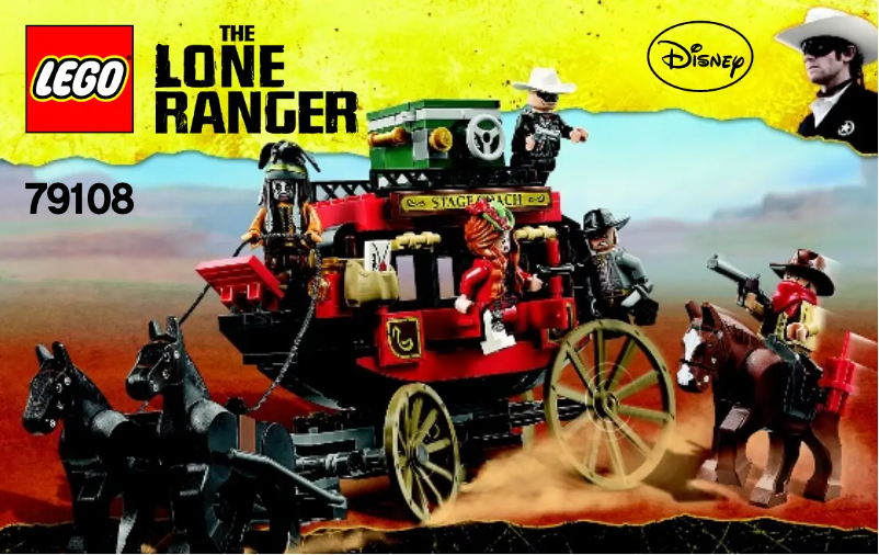 Image de la première page du manuel de l'appareil The Lone Ranger 79108