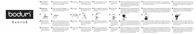 Image de la première page du manuel de l'appareil Santos