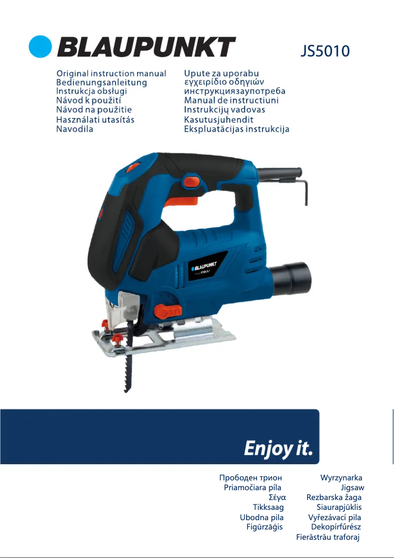 Page n°1 - Manuel utilisateur Blaupunkt JS5010