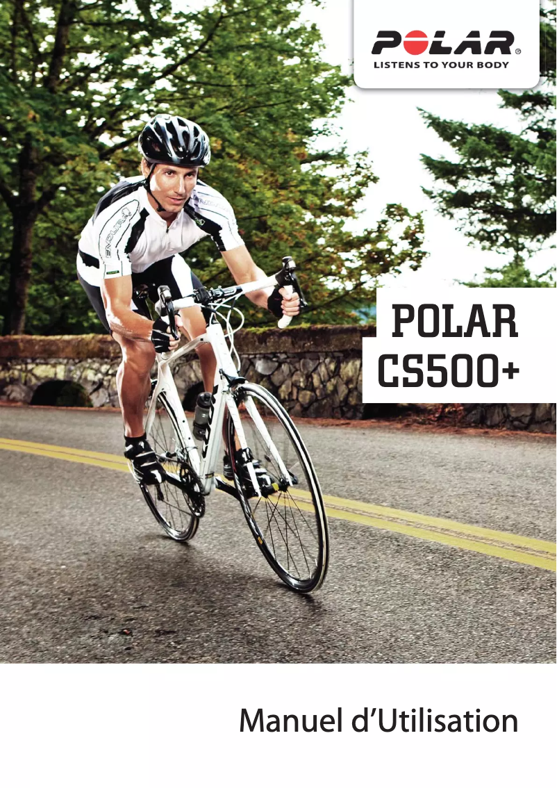 Image de la première page du manuel de l'appareil CS500+