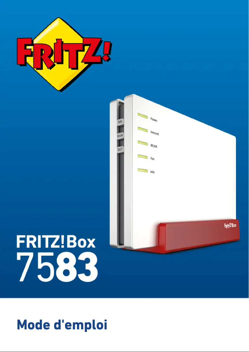 Página 1 del manual Manual de usuario AVM FRITZ!Box 7583