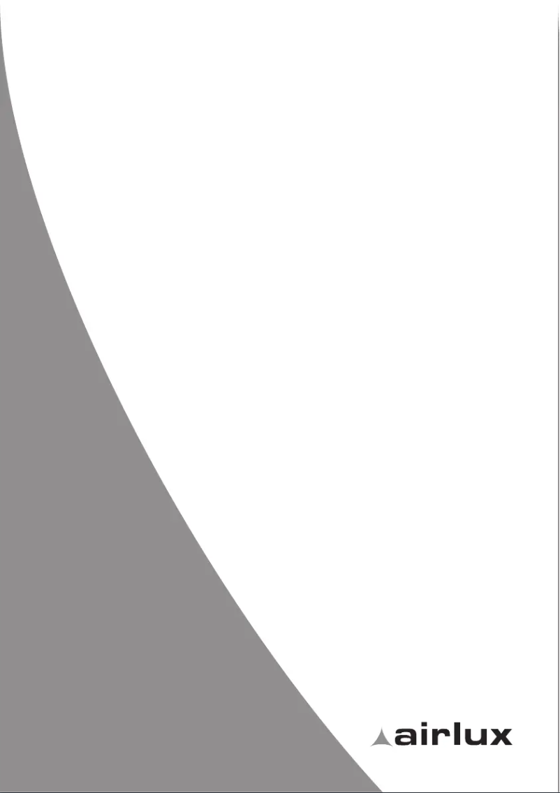 Page n°1 - Manuel utilisateur Airlux AHW981WH