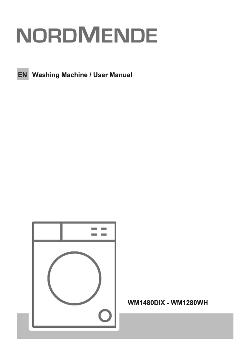 Page n°1 - Manuel utilisateur Nordmende WM1480DIX