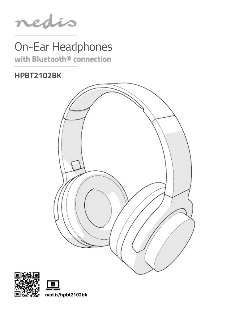 Image de la première page du manuel de l'appareil HPBT2102BK