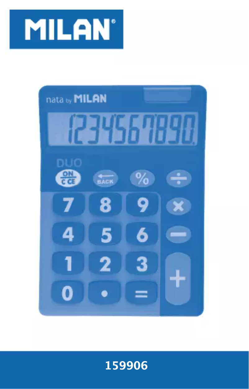 Page 1 de la notice Manuel utilisateur Milan 150610