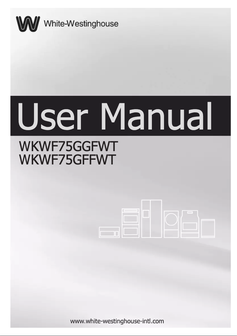 Page 1 de la notice Manuel utilisateur White-Westinghouse WKWF75GGFWT