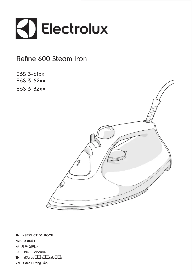 Page 1 de la notice Manuel utilisateur Electrolux E6SI3-61SL