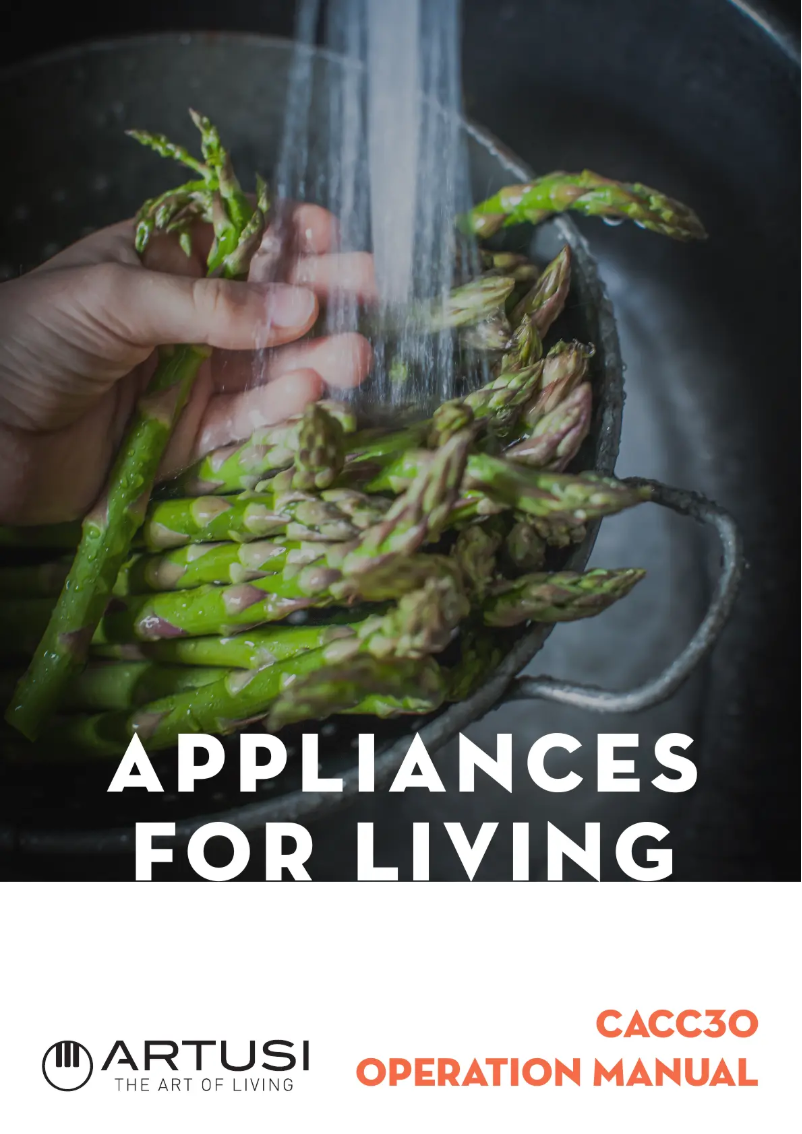 Image de la première page du manuel de l'appareil CACC30