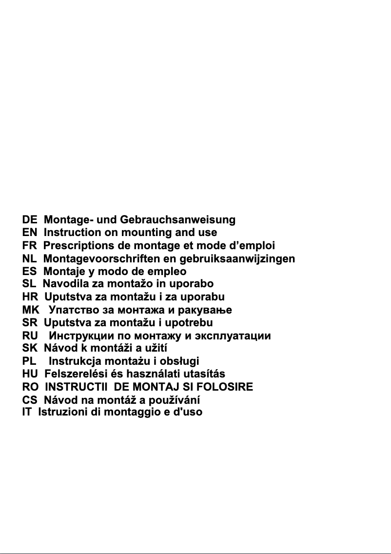Page n°1 - Manuel utilisateur Gorenje DK912E