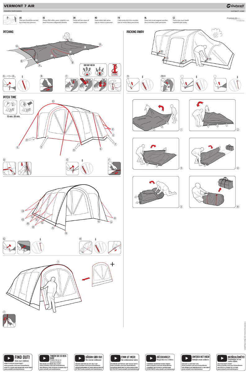 Image de la première page du manuel de l'appareil Vermont 7 Air