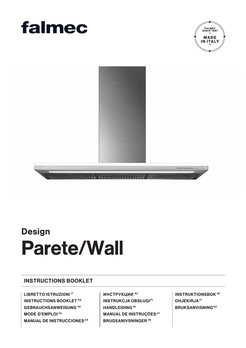 Image de la première page du manuel de l'appareil Concorde