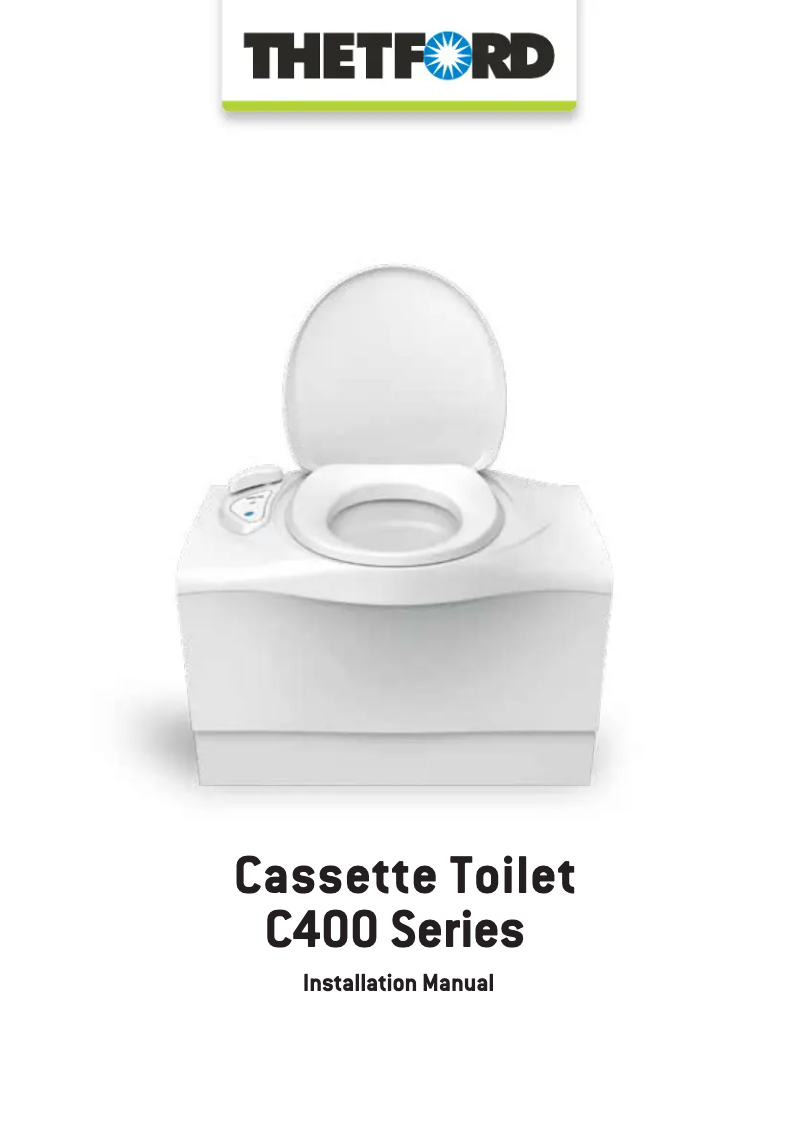 Page n°1 - Manuel utilisateur Thetford C400