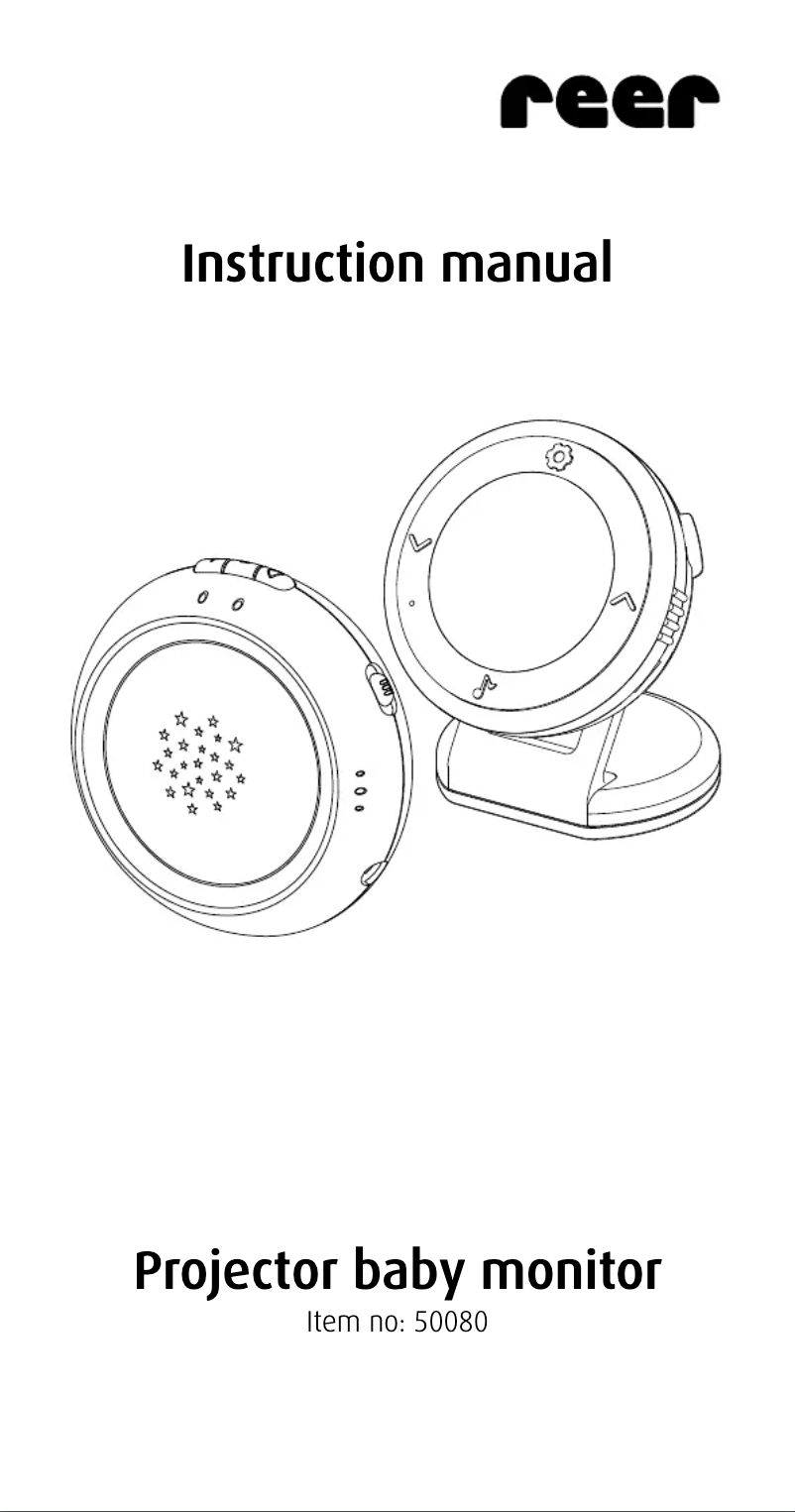 Page n°1 - Manuel utilisateur Reer 50080