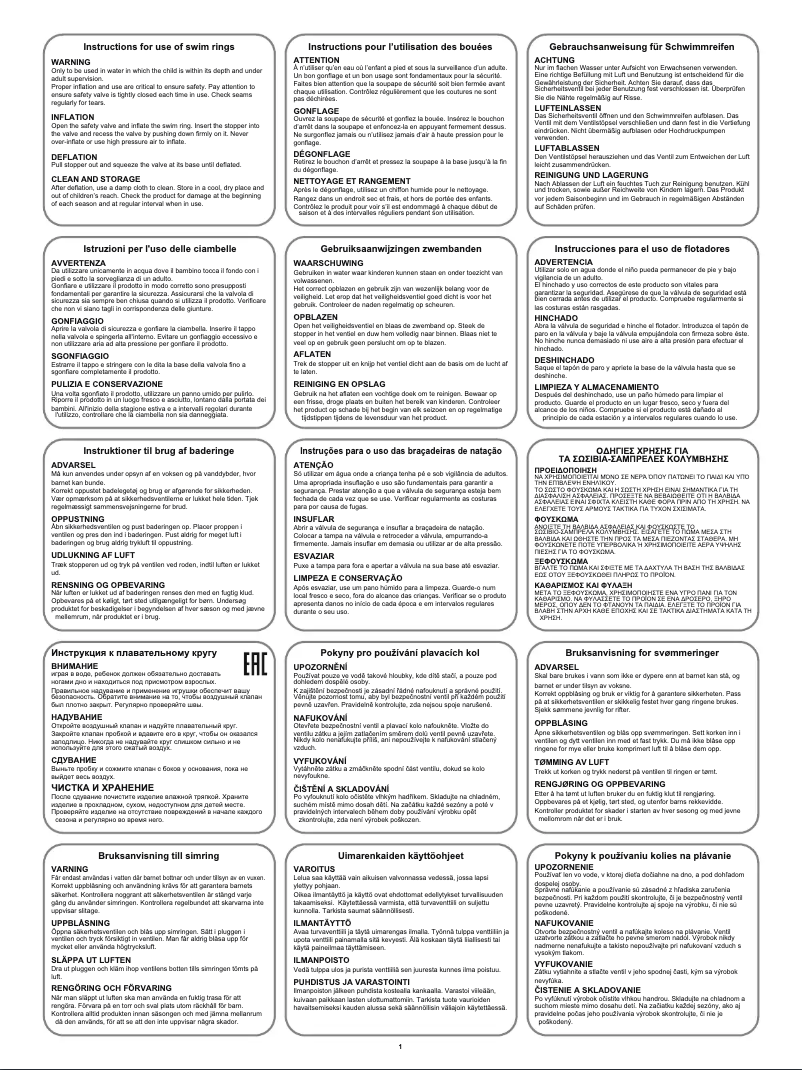 Page n°1 - Manuel utilisateur Bestway 36084