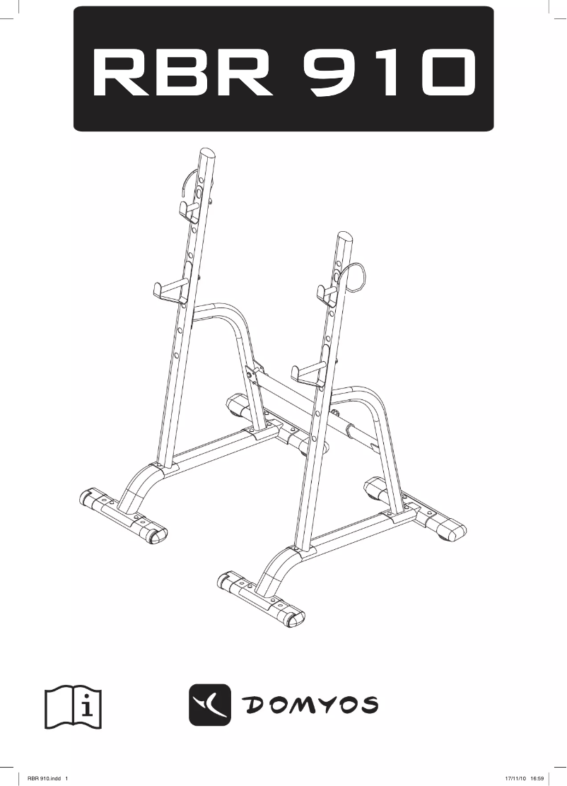 Image de la première page du manuel de l'appareil RBR 910