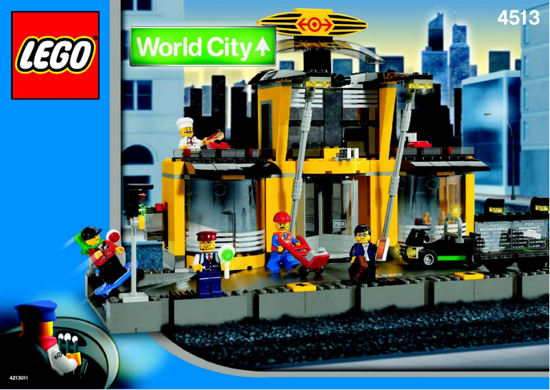 Página 1 del manual Manual de usuario Lego World City 4513