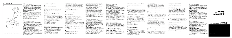 Página 1 del manual Manual de usuario Speed-Link Jazz SL-450000-BK