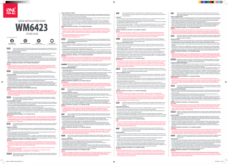 Image de la première page du manuel de l'appareil WM 6423