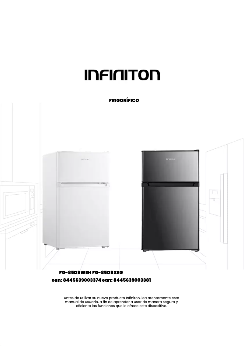 Page n°1 - Manuel utilisateur Infiniton FG-85D8WEH