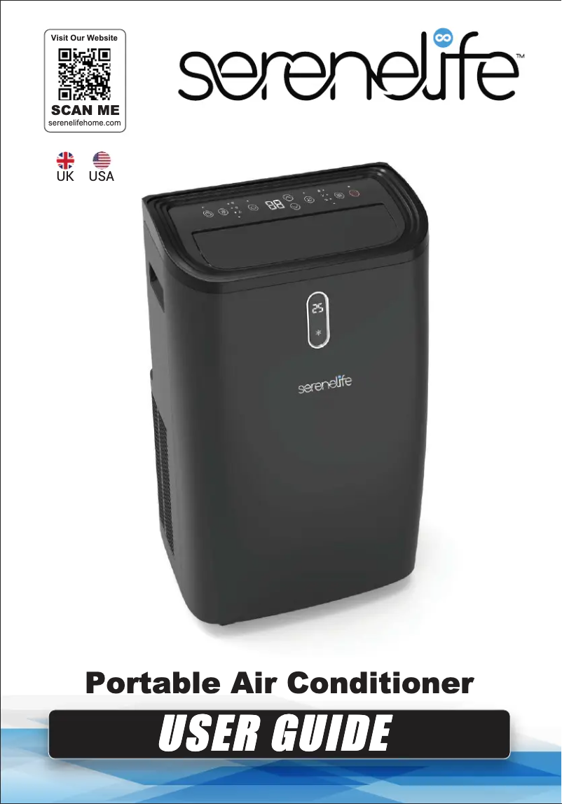 Página 1 del manual Manual de usuario SereneLife SLPAC242B