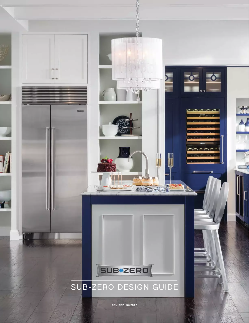 Page 1 de la notice Mode d'emploi Sub-Zero BW30SPHLH