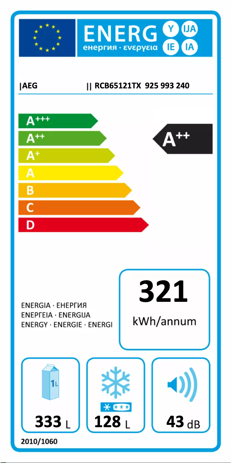 Image de la première page du manuel de l'appareil RCB65121TX