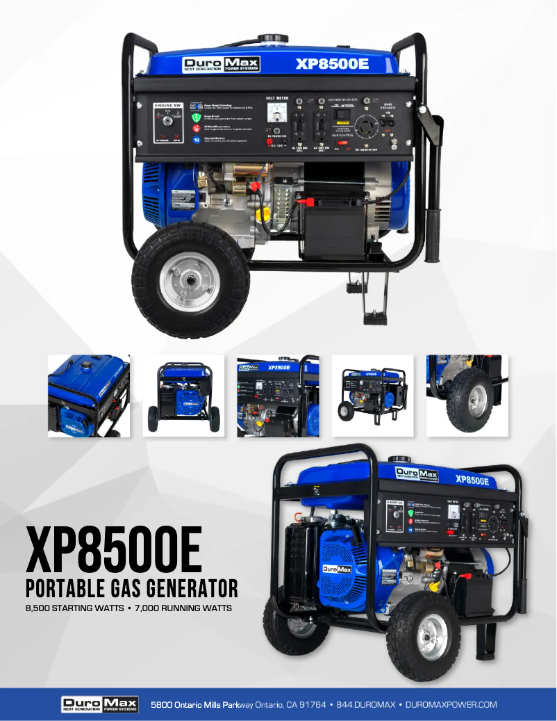 Image de la première page du manuel de l'appareil XP8500E