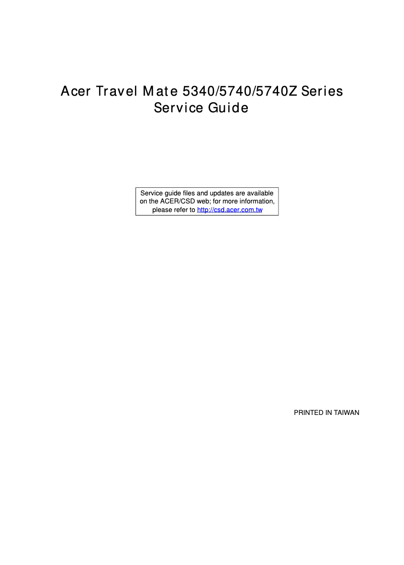 Página 1 del manual Manual de usuario Acer TravelMate 5740-432G32Mnss