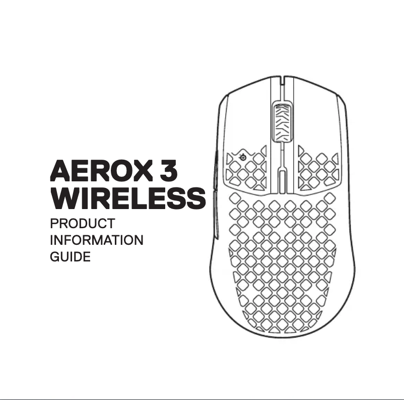 Image de la première page du manuel de l'appareil Aerox 3