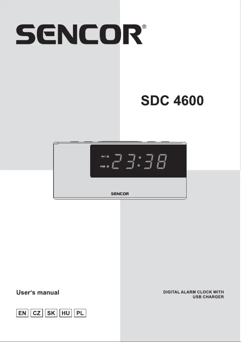 Image de la première page du manuel de l'appareil SDC 4600