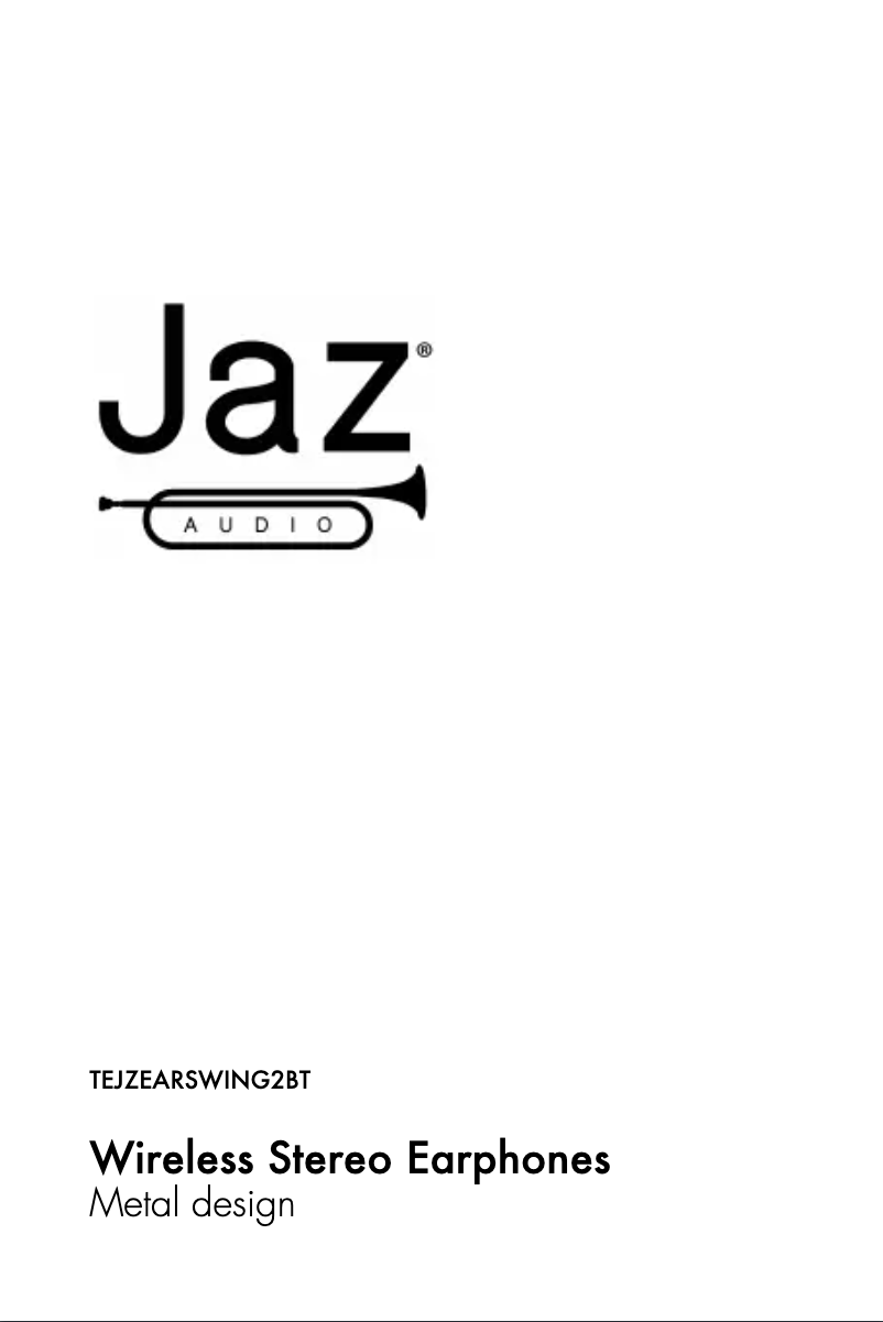 Page n°1 - Manuel utilisateur JAZ Audio Swing