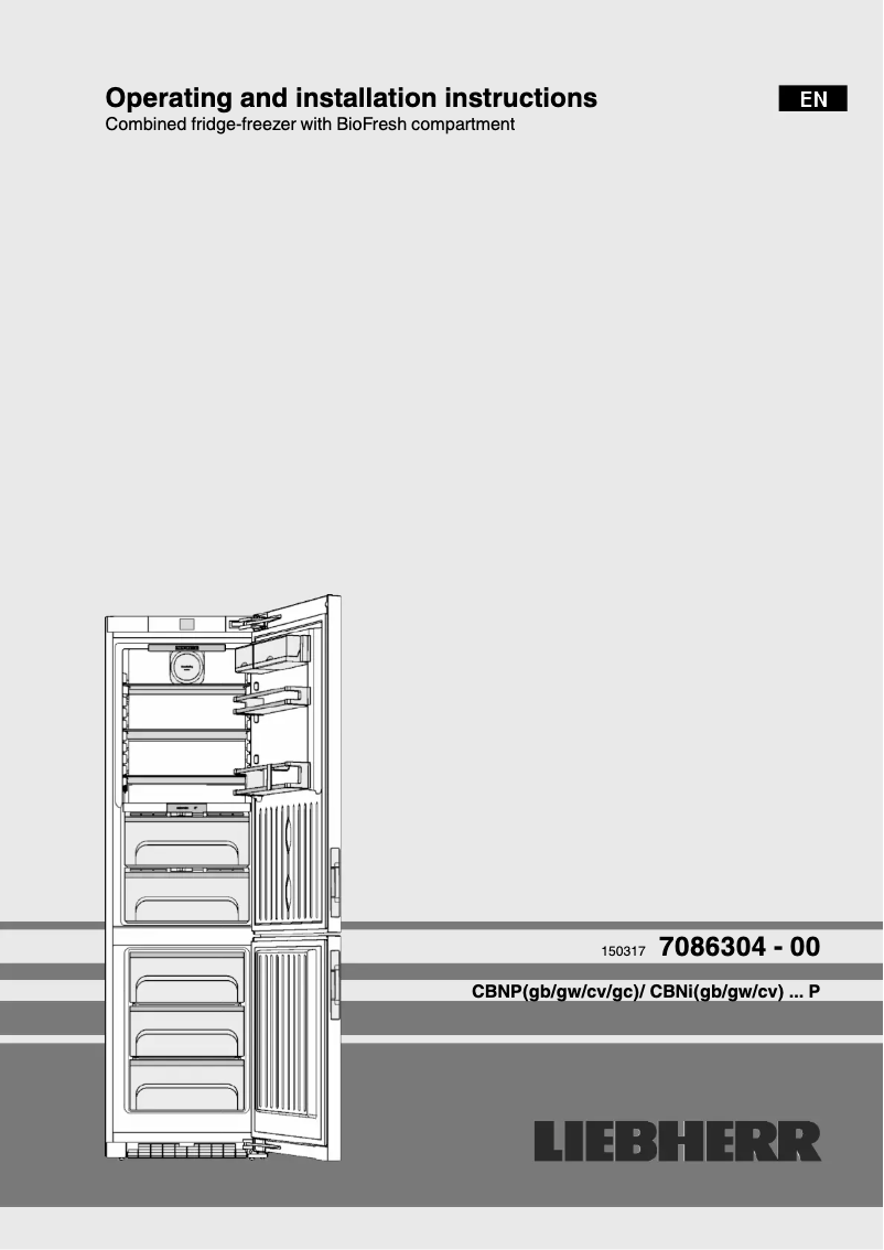 Image de la première page du manuel de l'appareil CBNIGW 4855 Premium