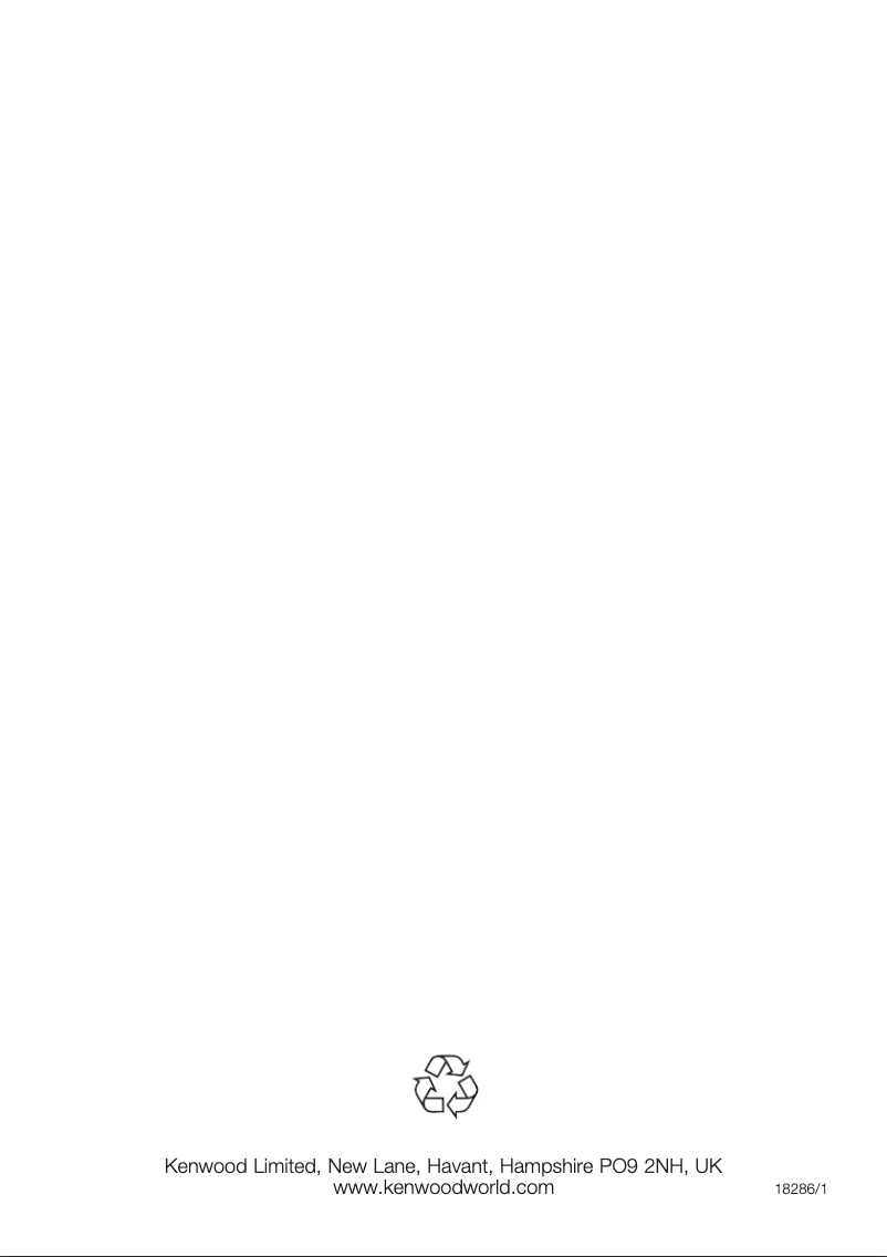 Page 1 de la notice Manuel utilisateur Kenwood HB750