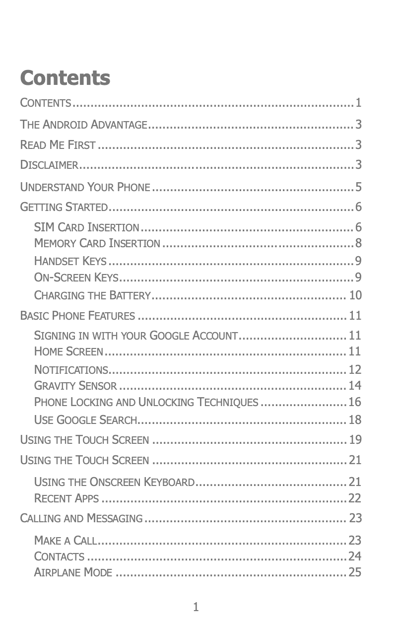 Page 1 de la notice Manuel utilisateur Micromax Canvas Xpress 2 E313