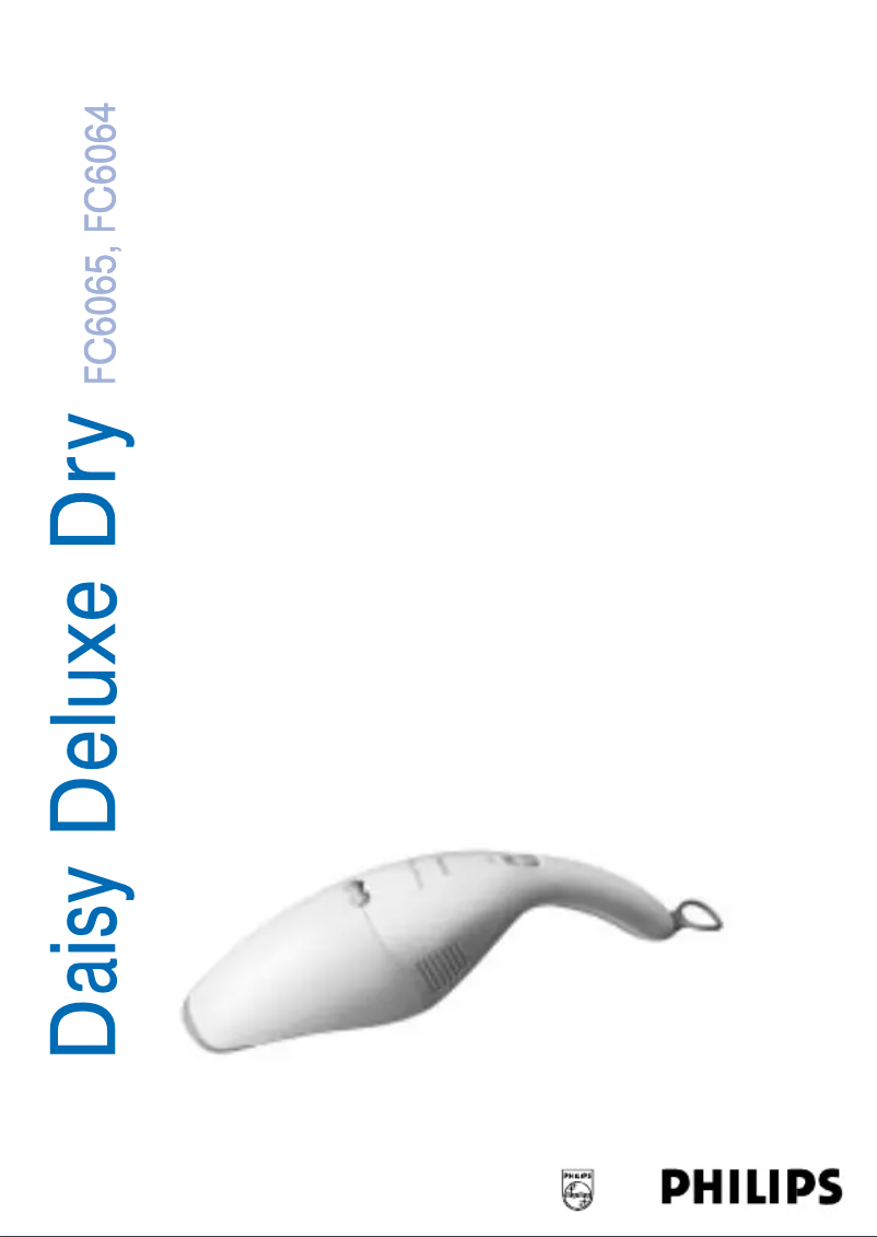 Image de la première page du manuel de l'appareil Daisy Deluxe Dry FC6064