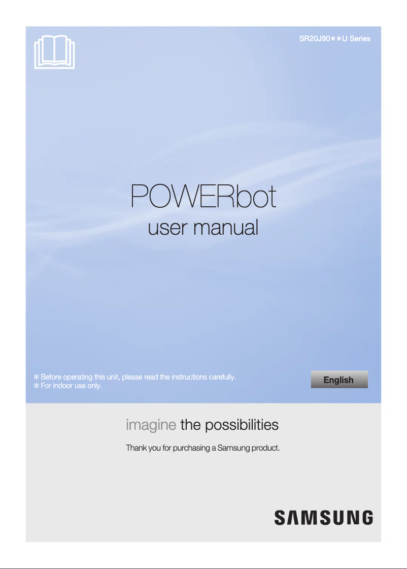 Image de la première page du manuel de l'appareil Powerbot SU20J9010U