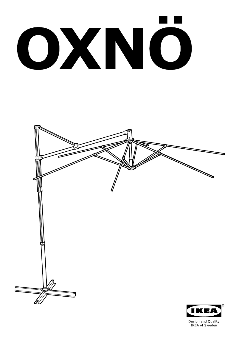 Image de la première page du manuel de l'appareil OXNÖ