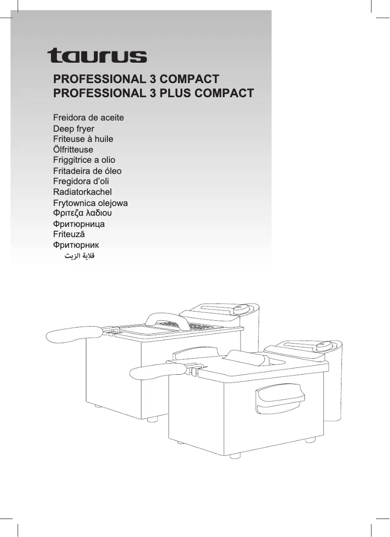 Page n°1 - Manuel utilisateur Taurus Professional 3 Plus Compact