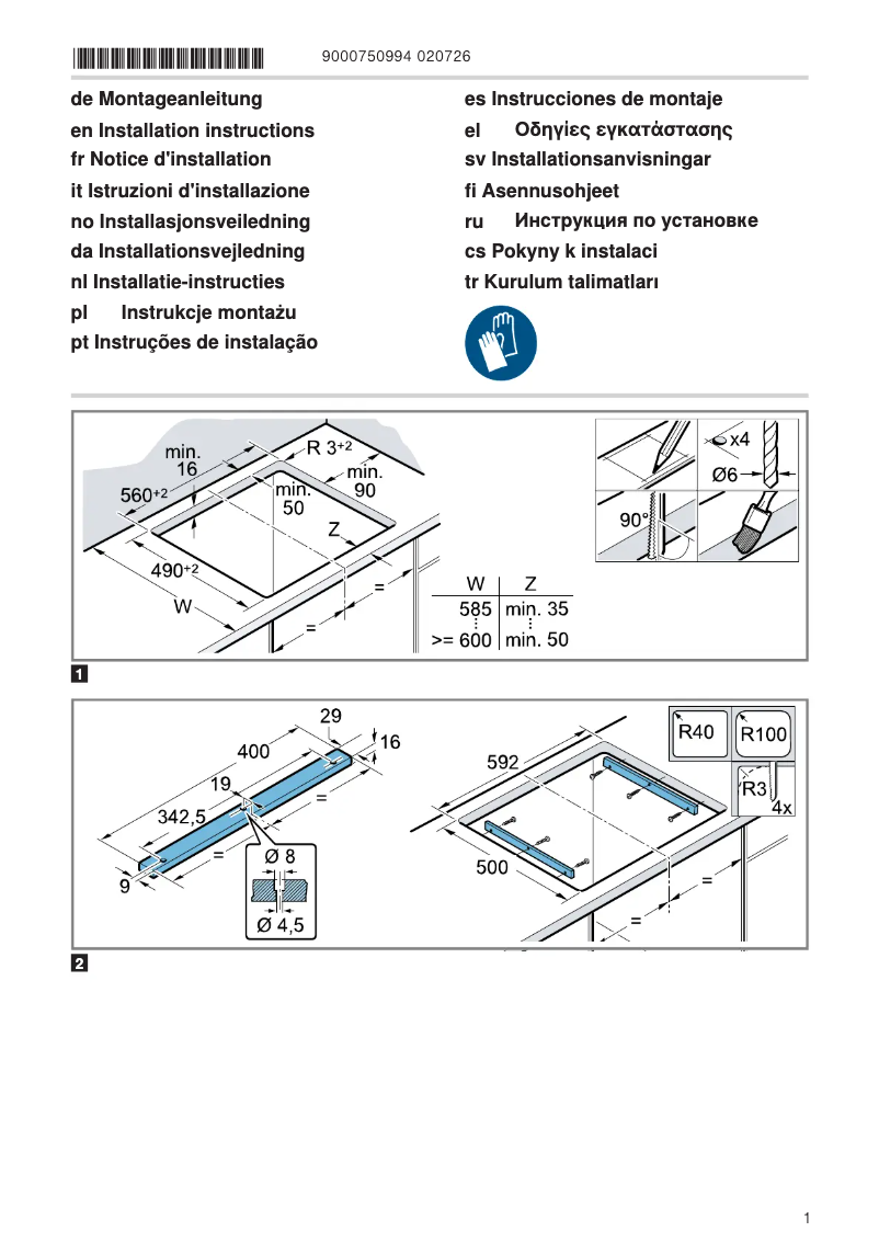 Page n°1 - Mode d'emploi Siemens ET775FG17E